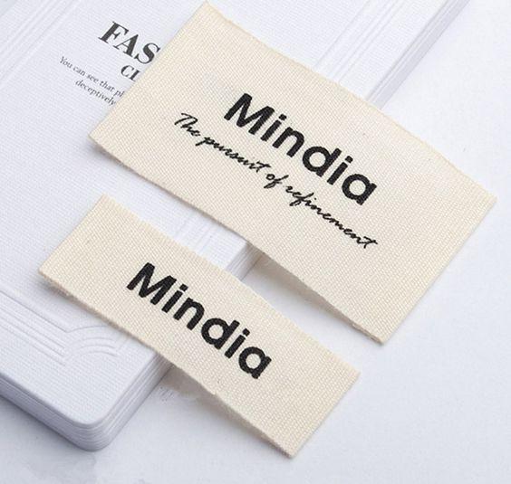 COTTON PRINTED LABEL 2 